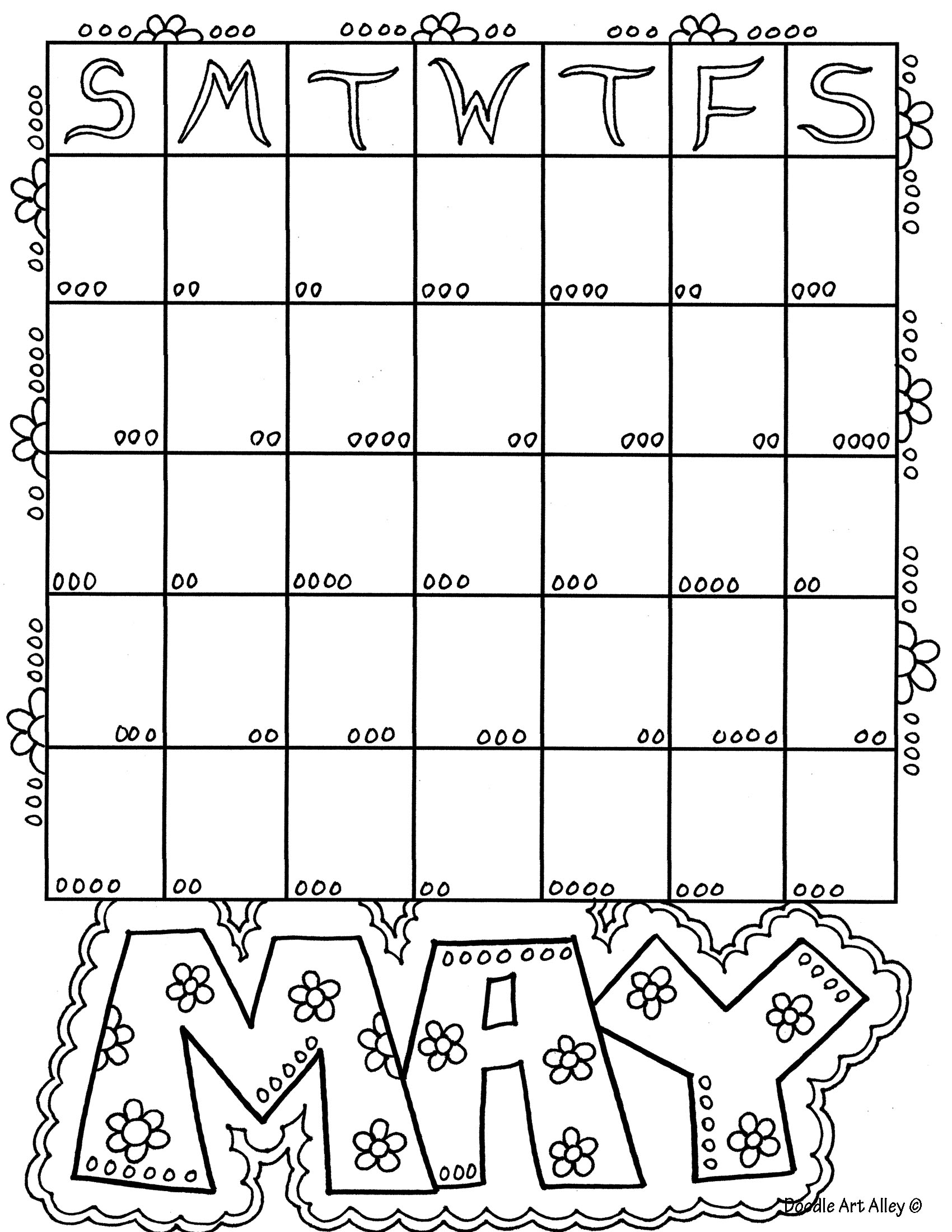 Month Of May Printable Calendar - Printable Word Searches